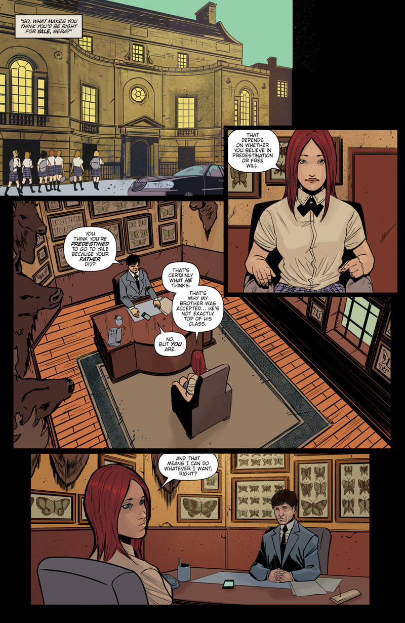 Illustration for article titled Dive Into a Mysterious, Brutal Conspiracy in This Look Inside the New Young Terrorists Collection